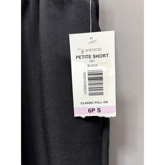 Allison Daley Women's Pants 6P Black High Rise Classic Pull-On Pockets New - Picture 4 of 9